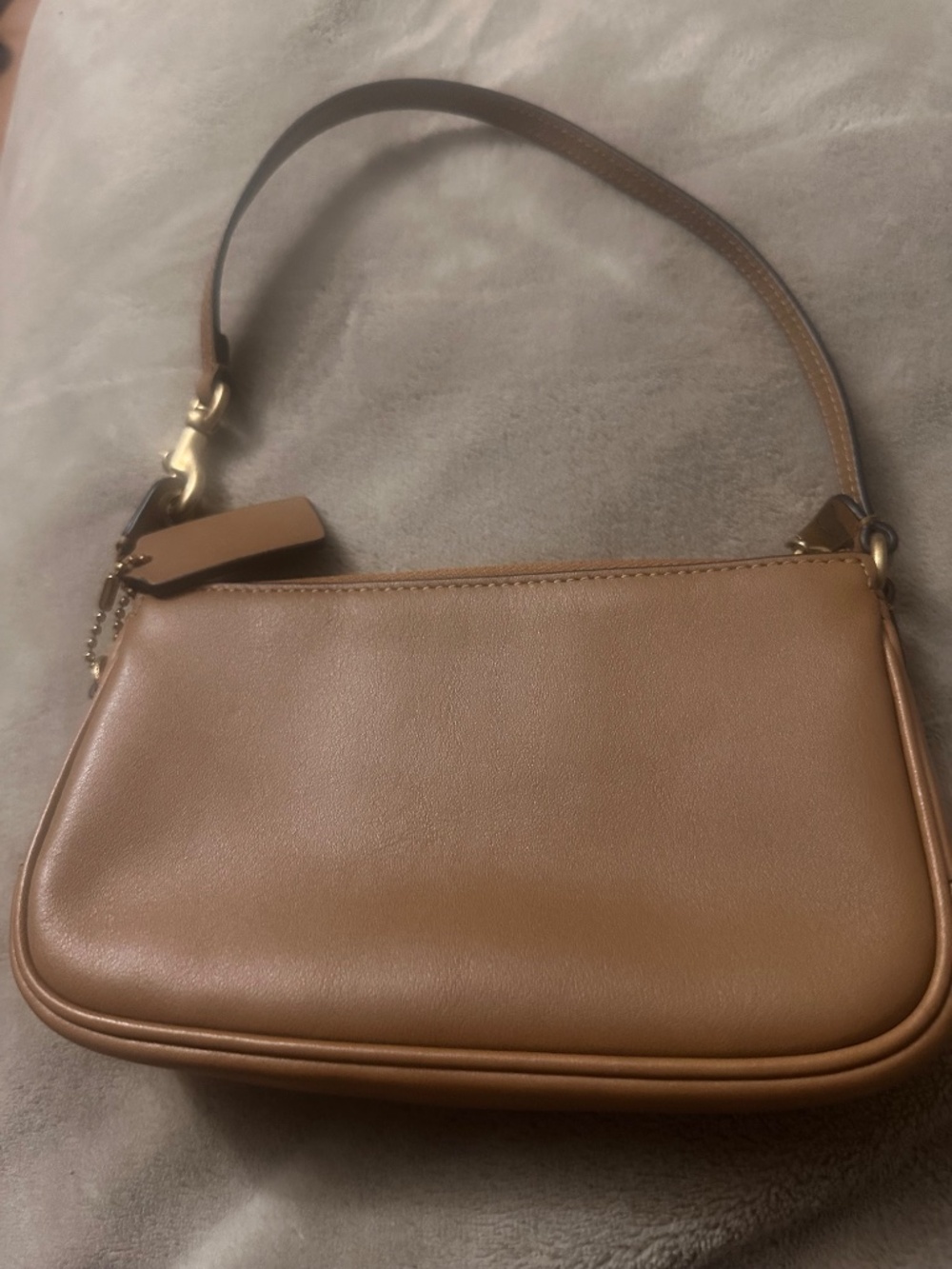 COACH Plaza Small Leather Slim Shoulder Bag - Picture 3 of 4